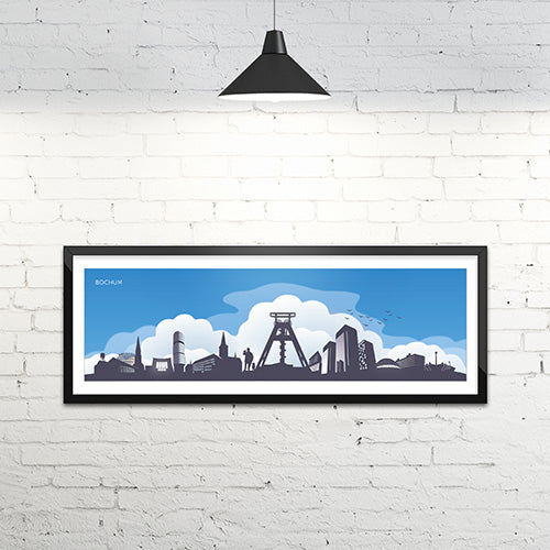 Bochum Skyline Poster