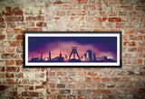 Bochum Skyline Wandbild Twilight