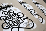 "Das Ruhrgebiet" Poster. Hochwertiges Ruhrgebiet Wandbild