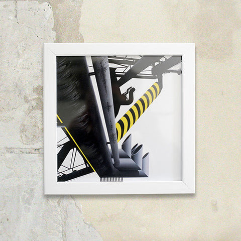 Kunstdruck "Reconstruct" moderne Industrie Poster