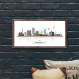 Ruhrgebiet Skyline Poster