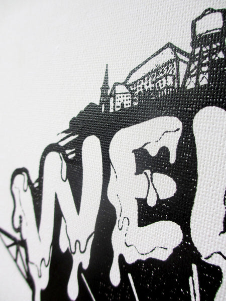 We love Bochum Poster Siebdruck 